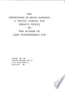 Cover of The Importance of Being Earnest