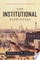 Cover of The Institutional Revolution