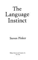 Cover of The Language Instinct