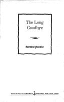Cover of The Long Goodbye