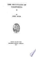 Cover of The Mountains of California