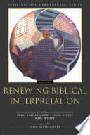 Cover of Theological Foundations of Biblical Interpretation