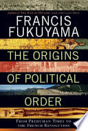 Cover of The Origins of Political Order