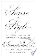 Cover of The Sense of Style