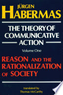 Cover of The Theory of Communicative Action