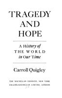 Cover of Tragedy and Hope