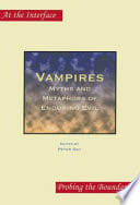 Cover of Vampires, Myths, and Metaphors