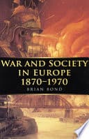 Cover of Warfare and Society in Europe