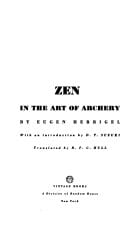 Cover of Zen and the Art of Archery