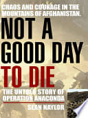 Cover of Not a Good Day to Die