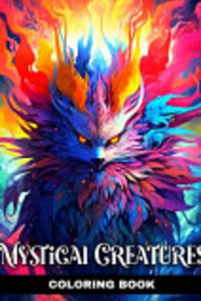 Cover of Magical Creatures Coloring Book