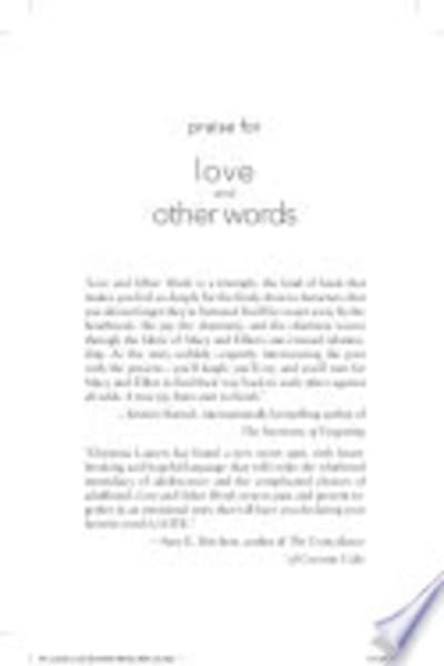 Cover of Love & Other Words