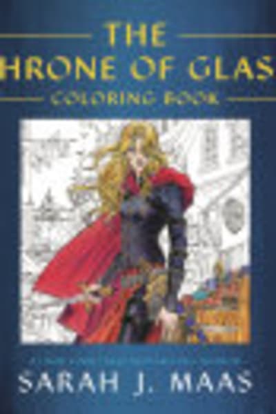 Cover of Throne of Glass Coloring Book