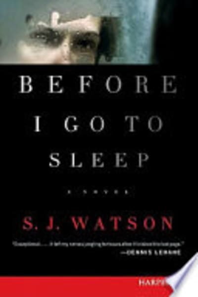 Cover of Before I Go to Sleep