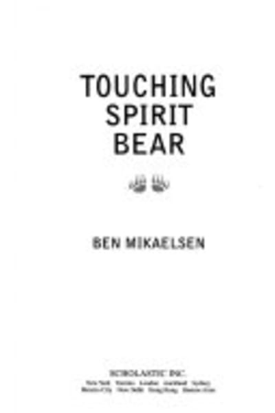Cover of Touching Spirit Bear