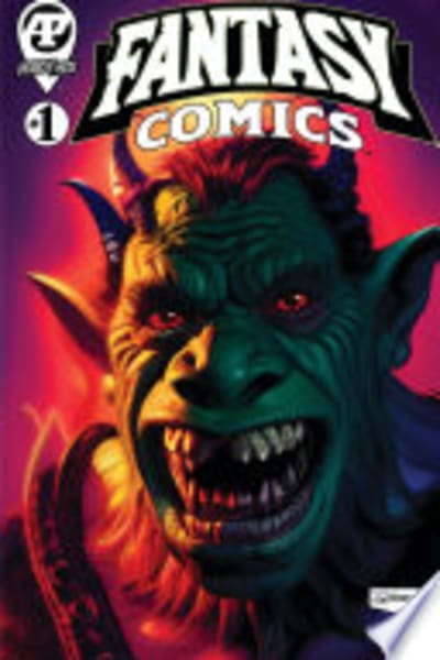 Cover of Realm of Magic Coloring Book