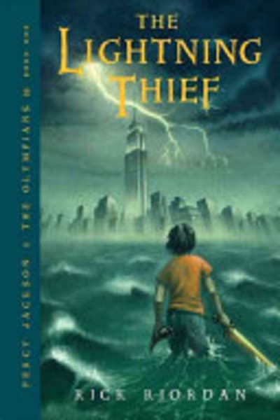 Cover of The Percy Jackson and the Olympians, Book One: Lightning Thief