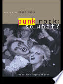 Cover of Punk Rock: So What?