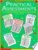 Practical Assessments for Literature-based Reading Classrooms