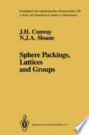 Couverture de Sphere Packings, Lattices and Groups