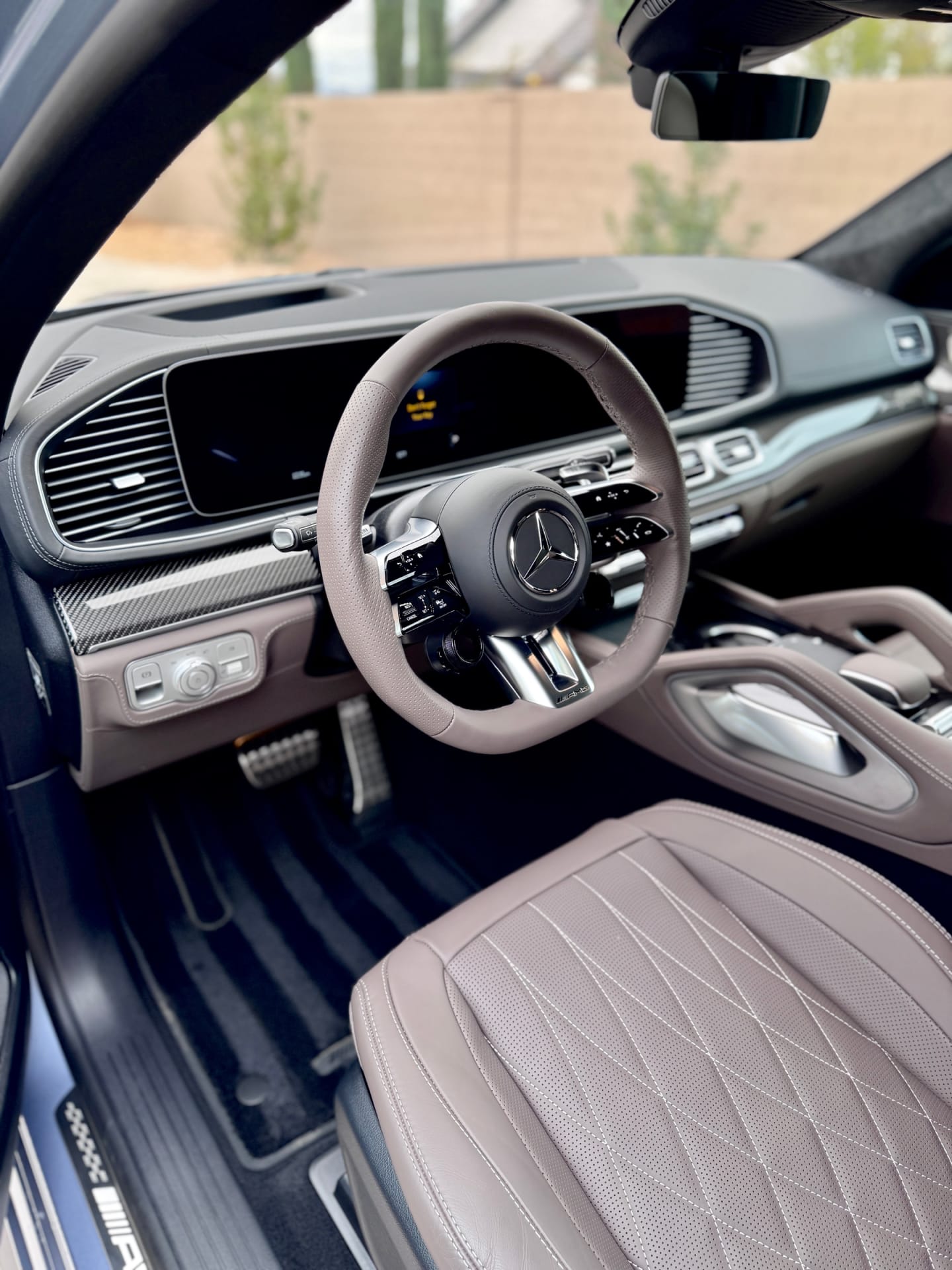 Mercedes interior after premium detailing