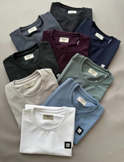 Round neck crew Tees