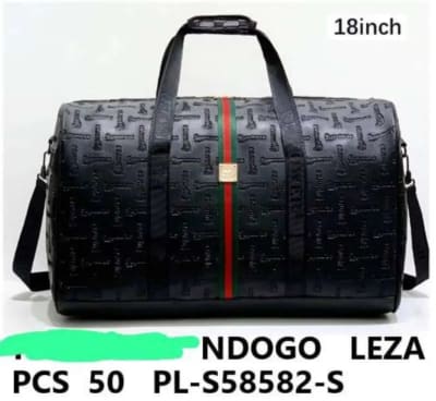 leather duffel bag