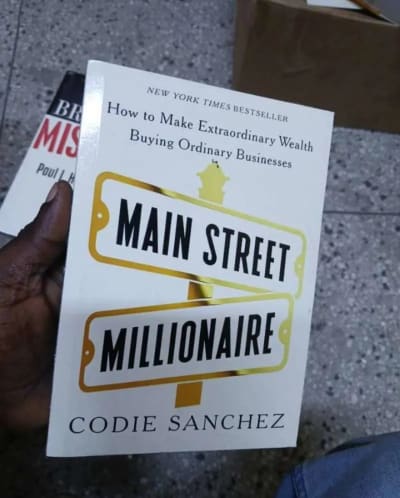 Mainstreet millionaire hardcopy book