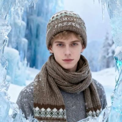 Knit scarf