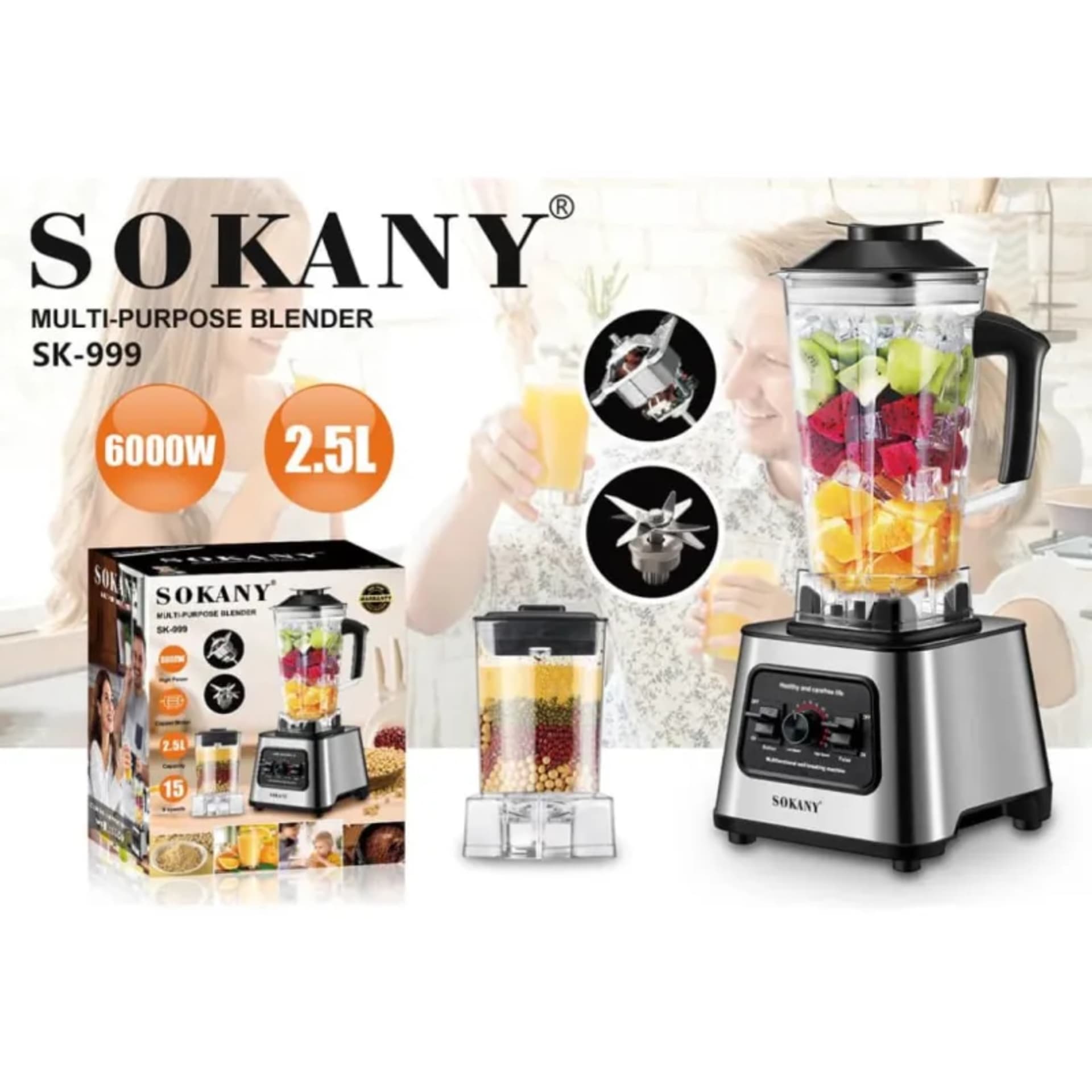 Sokany multipurpose blender 