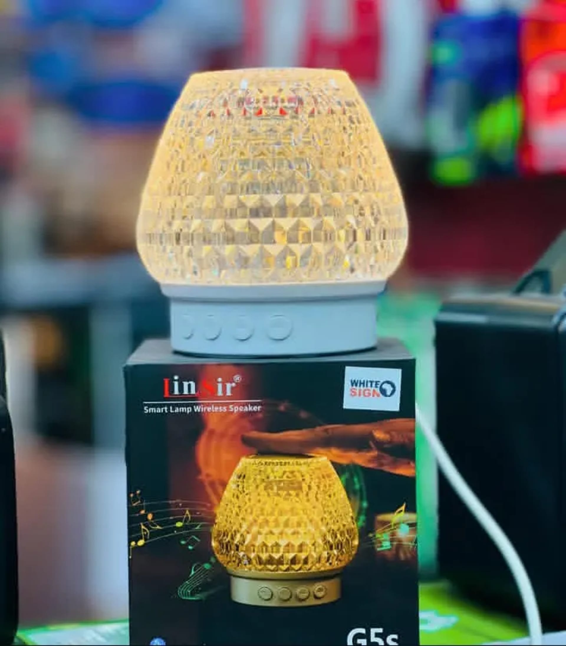 Smart lamp wireless speaker