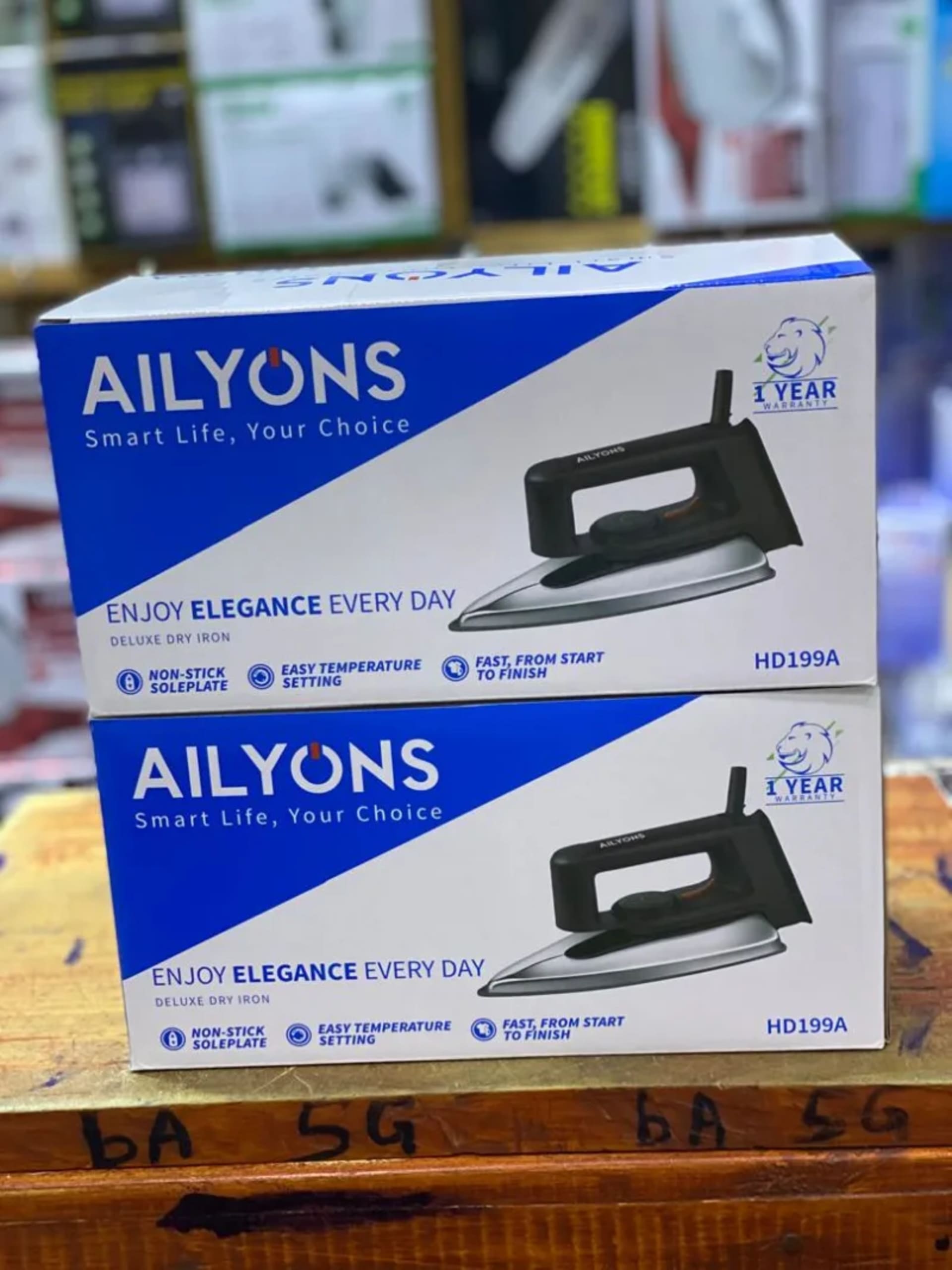 Ailyons iron (pasi)