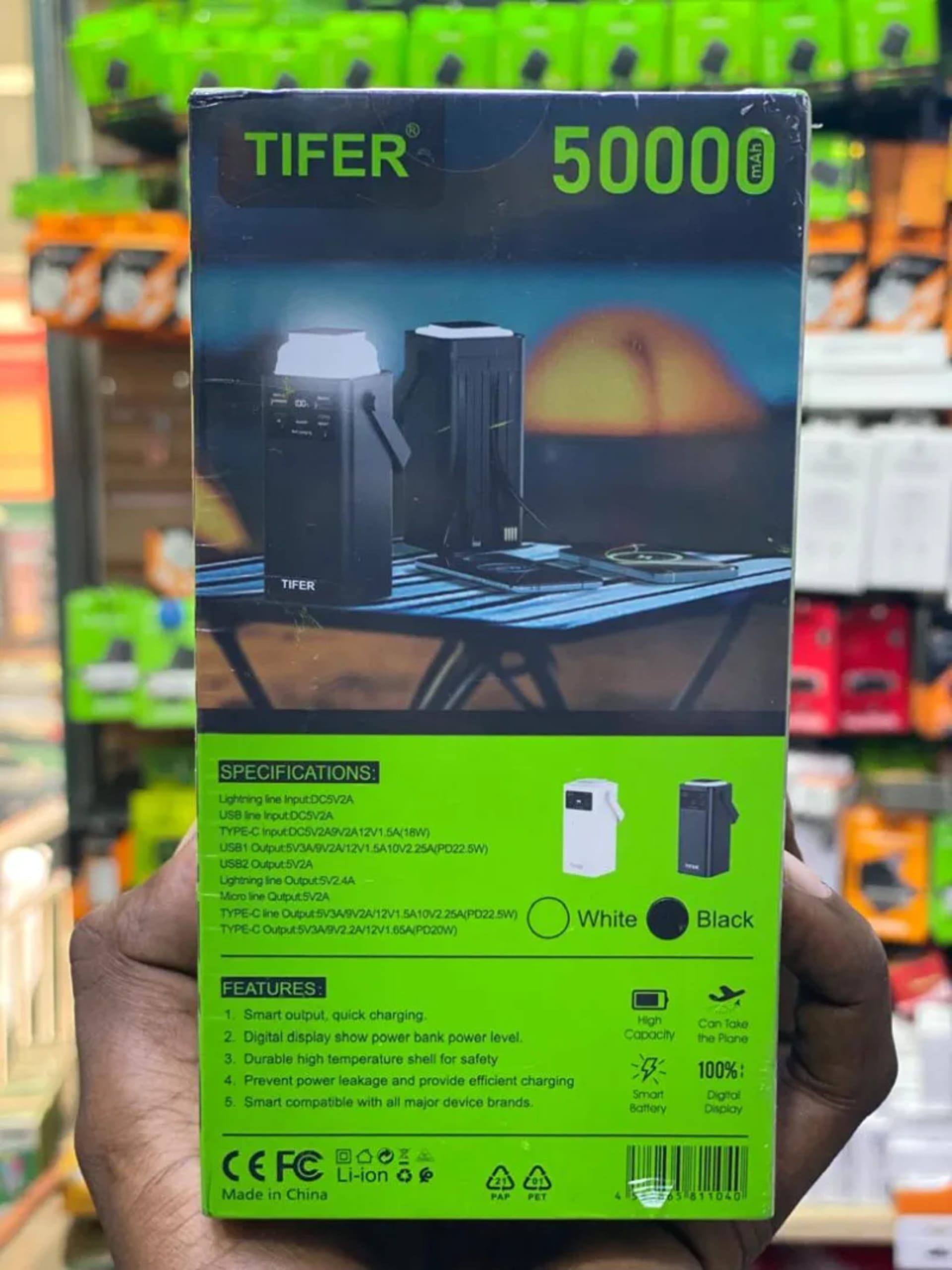 Power bank 50,000mAh 