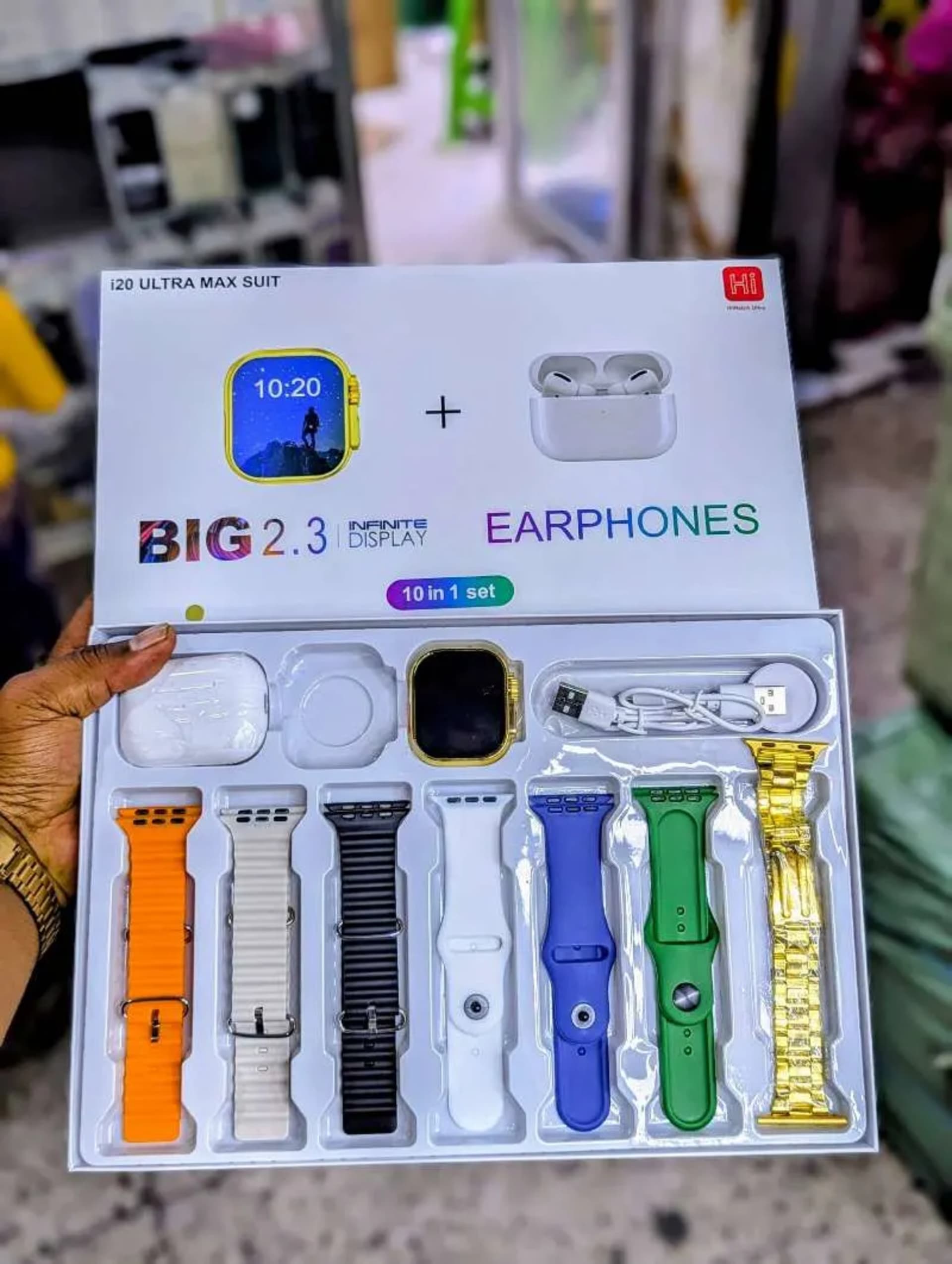 Smart watch 10 in 1