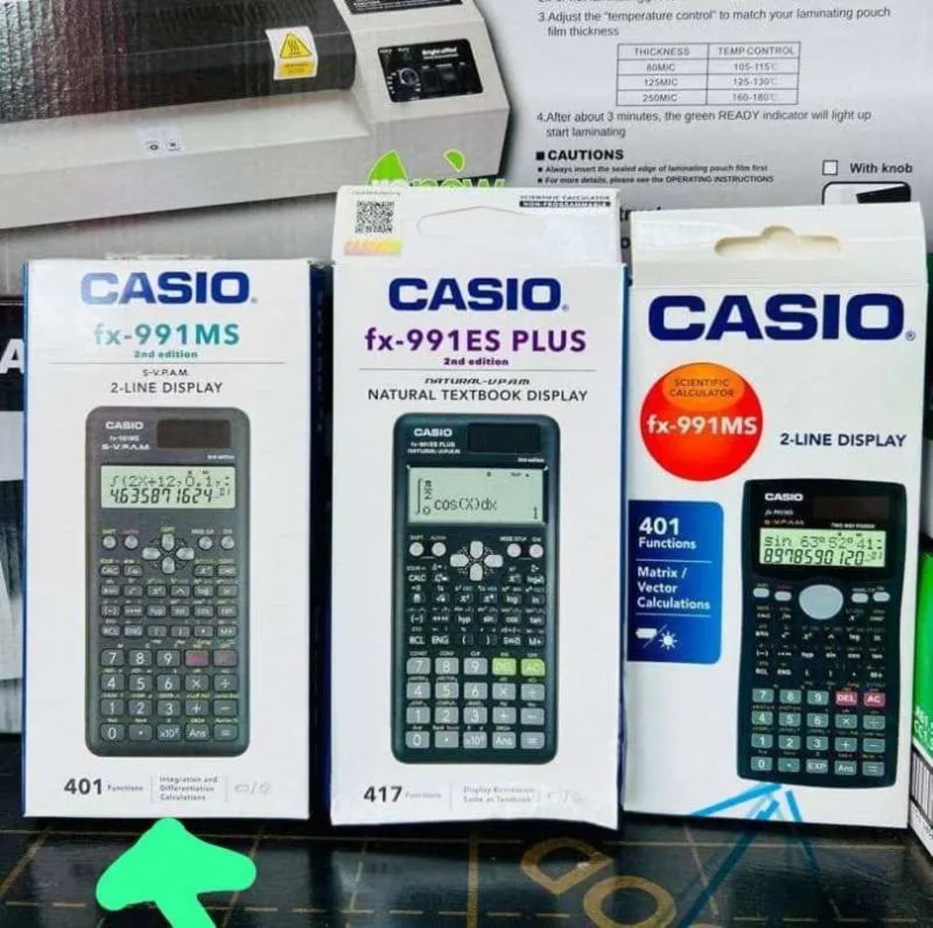 SCIENTIFIC CALCULATORS