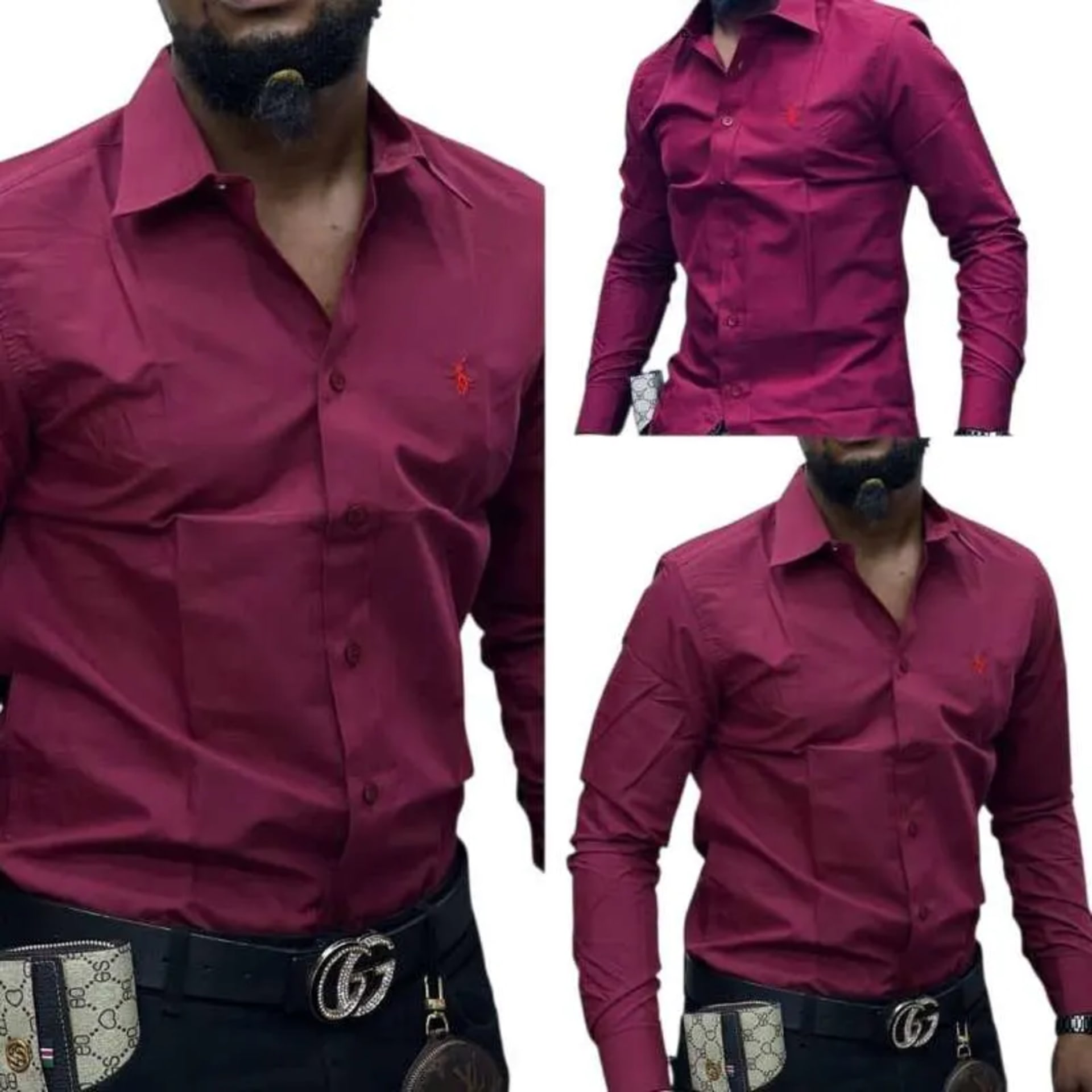 Shati Plain POLO brand