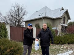 Гуманитарная помощь для Луганска и его окрестностей
