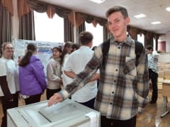 Школьники делают свой выбор в преддверии выборов