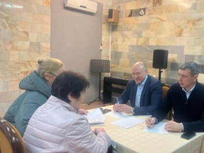 Депутаты Горсобрания Сочи округу №3 «Горный» Александр Жигалко и Константин Сыпало провели очередной прием граждан в селах Орел-Изумруд и Молдовка