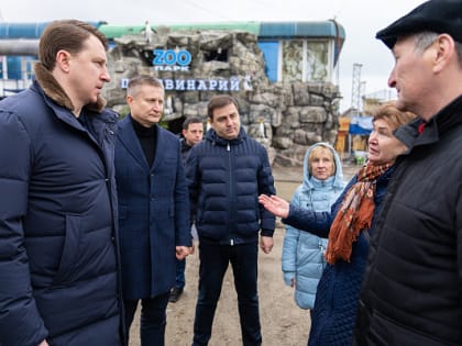 Глава Сочи Алексей Копайгородский проинспектировал ход благоустройства парка 30-летия Победы в Лазаревском