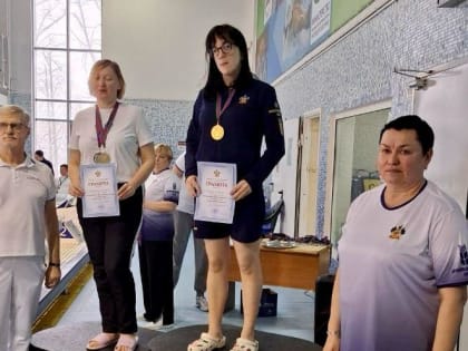 Евгения Ковалева из Новороссийска стала призером Чемпионата Краснодарского края по плаванию среди спортсменов с нарушением зрения