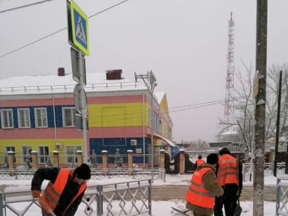 Первые рабочие дни нового года выдались насыщенным для работников коммунальных служб города Хадыженска