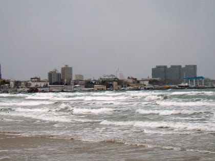 Погода в Анапе: начало зимы с дождями и холодом