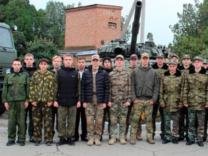 Молодежь Курганинска принимает участие в патриотической акции