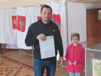 Команда спасателей Новороссийска проголосовала на выборах Президента России