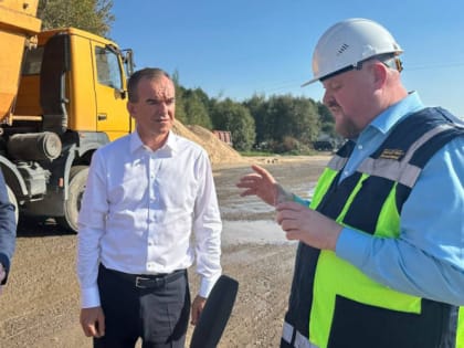 Губернатор Краснодарского края изучает технологии строительства дорог в Беларуси