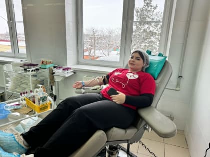 Выселковские студенты стали участниками донорской акции