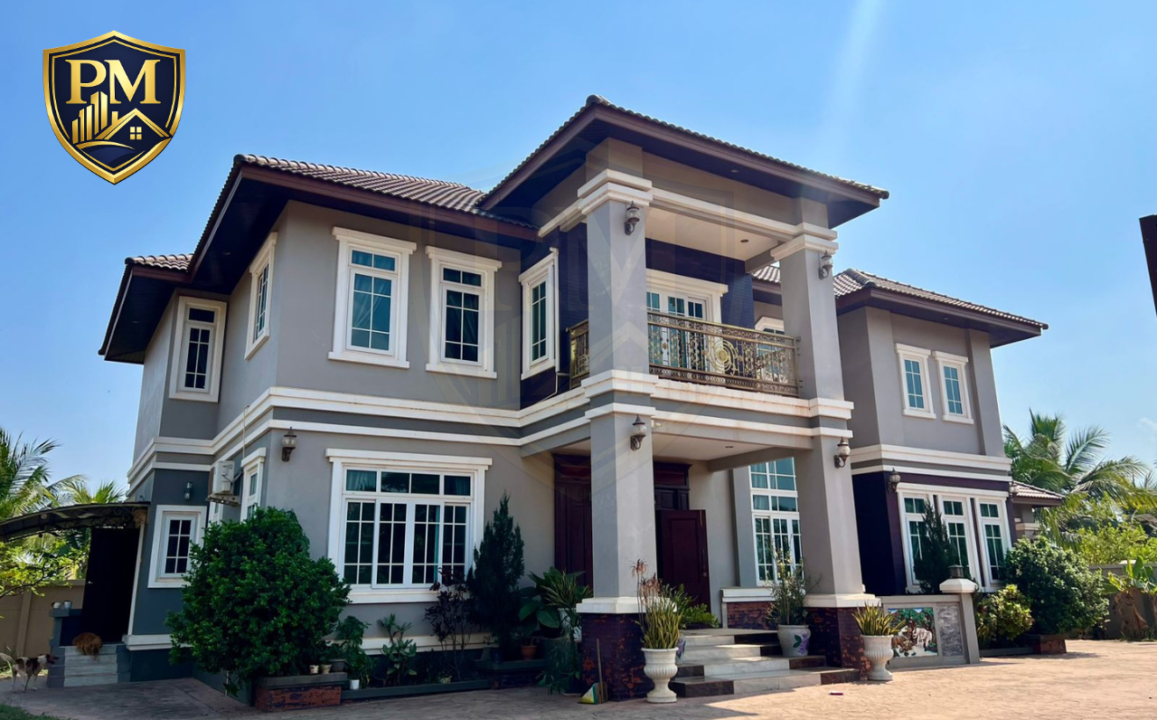 Modern house in Vientiane