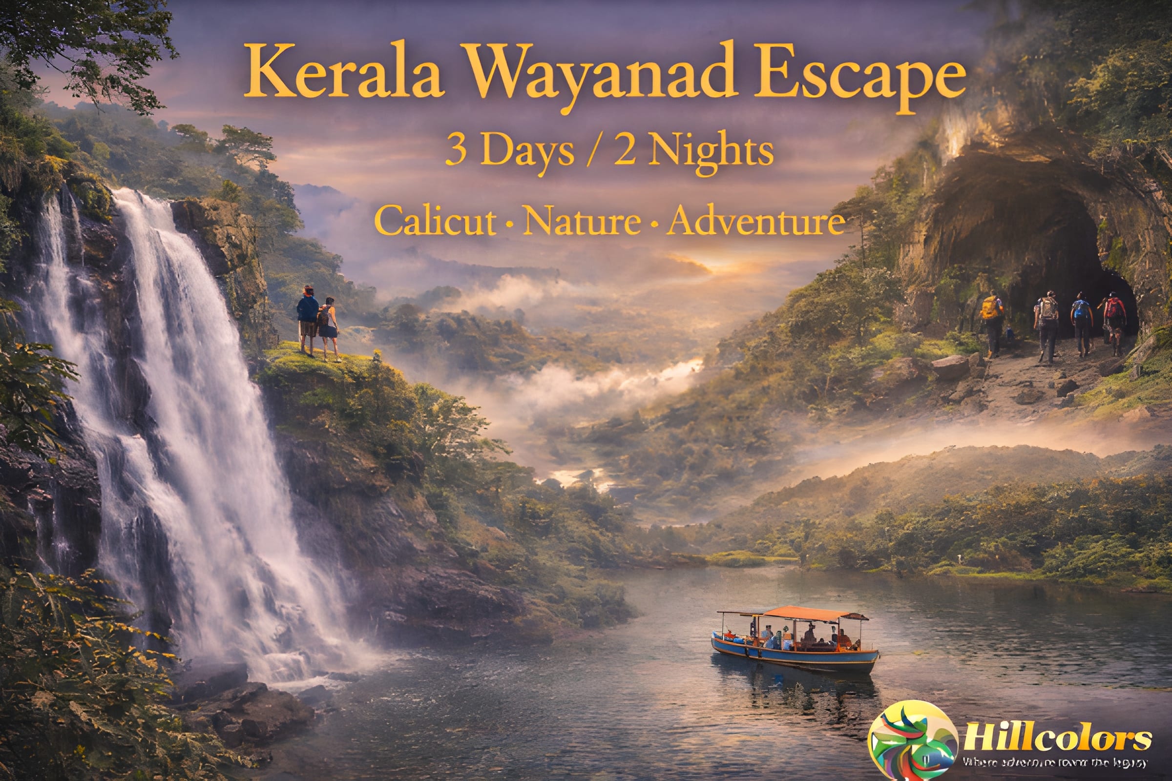 🌿 Kerala 2N/3D Tour – Wayanad Escape