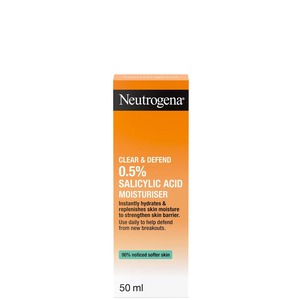 Neotrogena Clear & Defend 0.5% Salicylic Acid Moisturiser